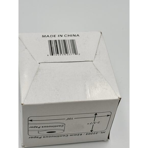 Non-OEM Fits BROTHER DK-2205 Continuous Labels - (1) Roll of 100' + (1) FRAME - Picture 4 of 7